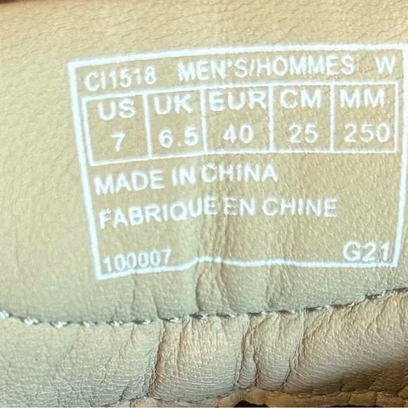 NWOT Rockport Brown and Cream Leather 9000 Prowalkers - Picture 13 of 15